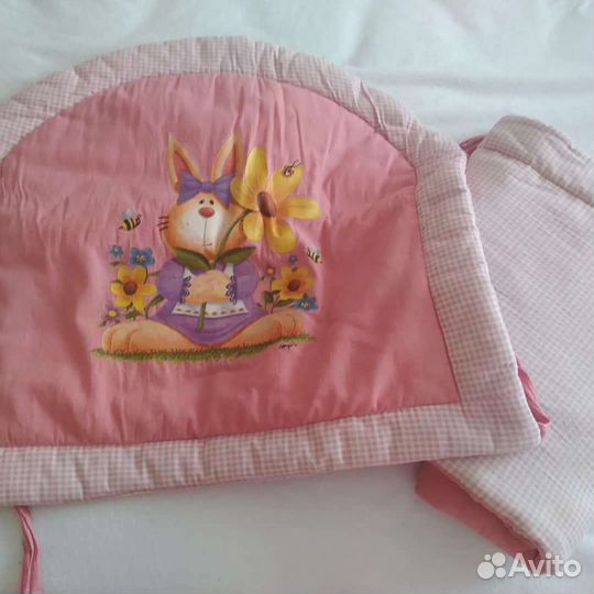 Бортики в детскую кроватку