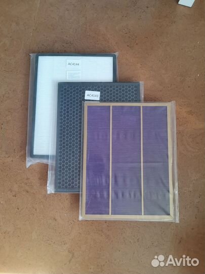 Фильтры 3шт для очистителей Philips и Bork