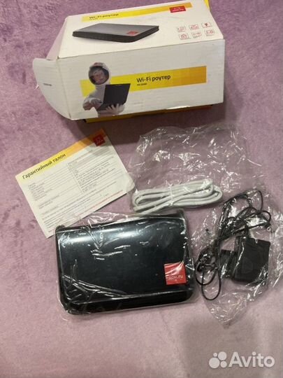 Wifi роутер дом ру