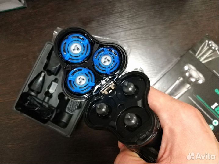 Триммер 3в1 для бороды, волос, носа и ушей