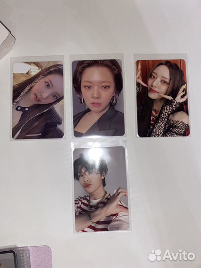 Официальные карты kpop stray kids itzy twice