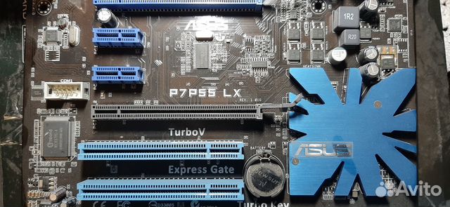 Материнская плата Asus p7p55 lx Под ремонт купить в Нижнем Новгороде ...