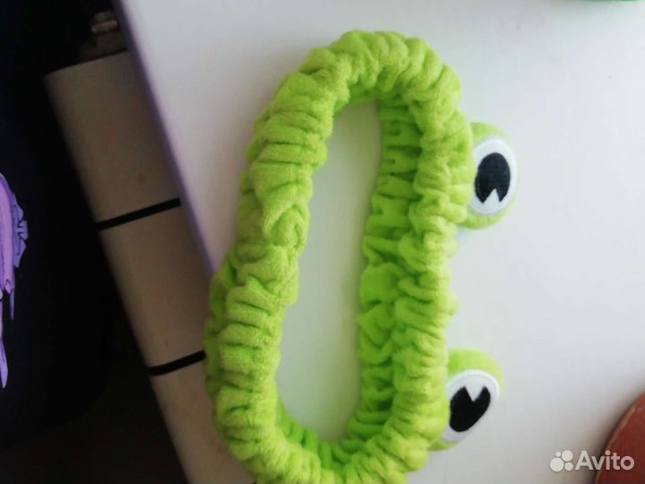 Повязку лягушка