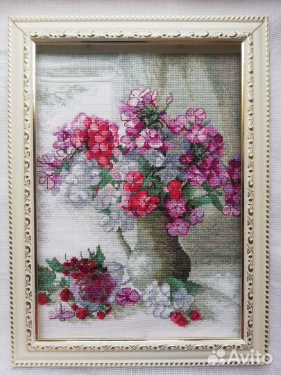Картина вышитая крестом