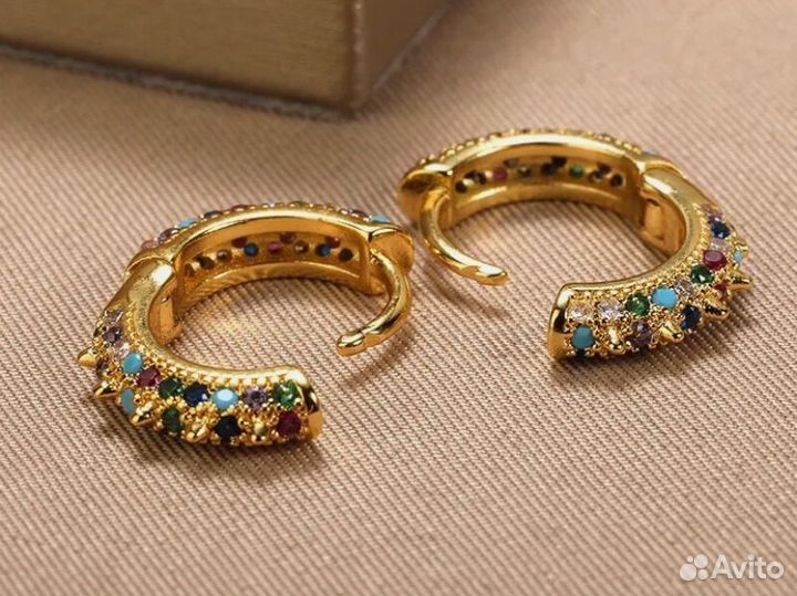 Серьги - кольца
