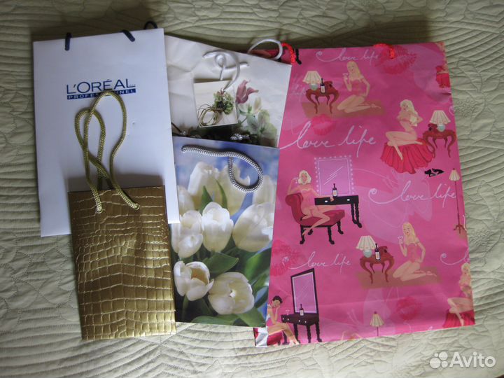 Подарочные пакеты