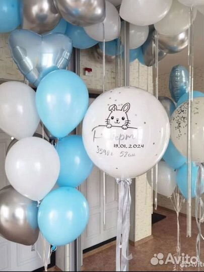 Воздушные шары,шарики.Гелиевые шары на выписку