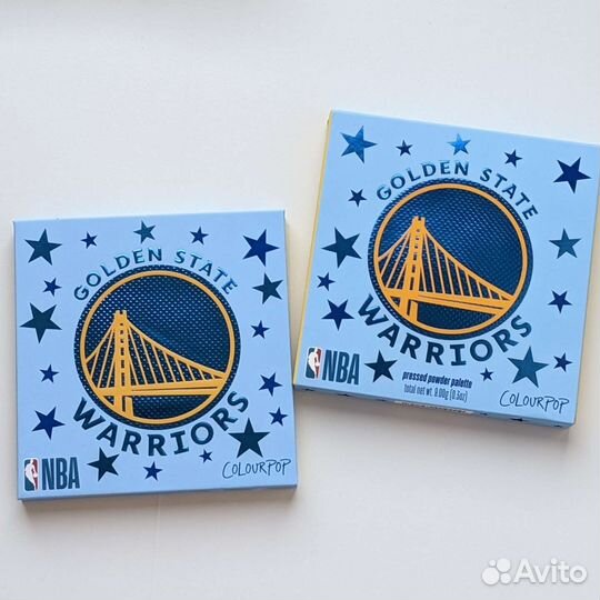 Новая палетка Colourpop Golden State Warriors