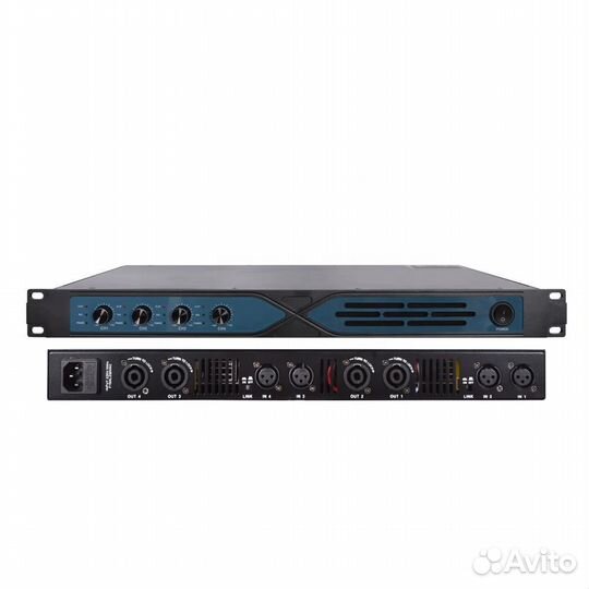 Усилитель мощности цифровой 4х600watt