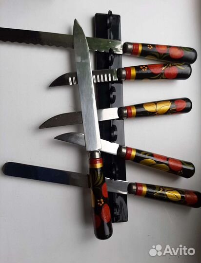Ножи хохлома СССР