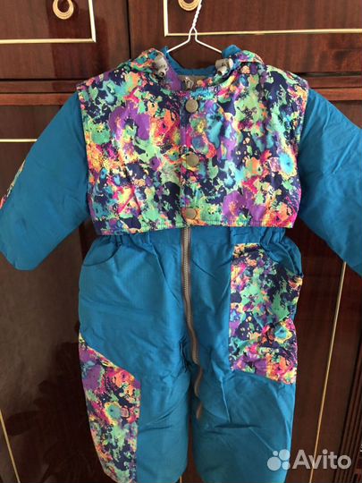 Детский зимний комбинезон