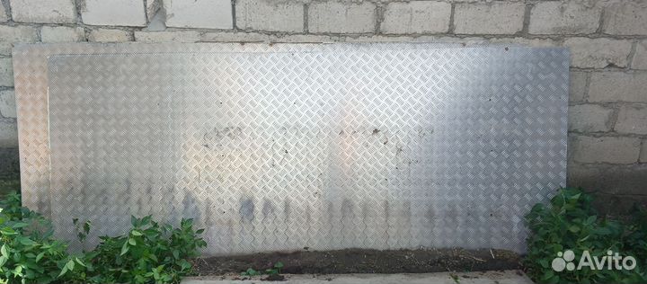 Лист алюминиевый рифленый 3х1200х3000