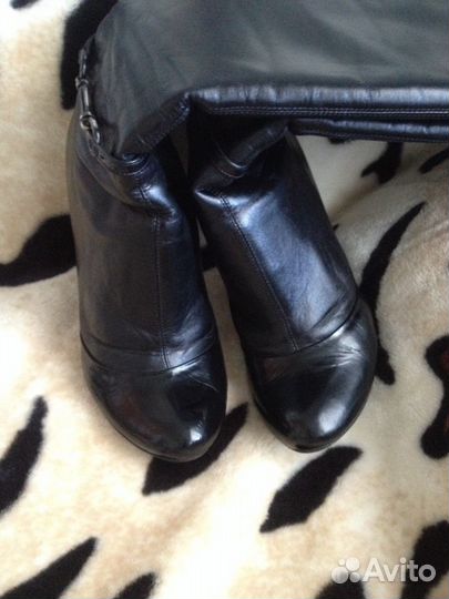 Сапоги Натуральная кожа