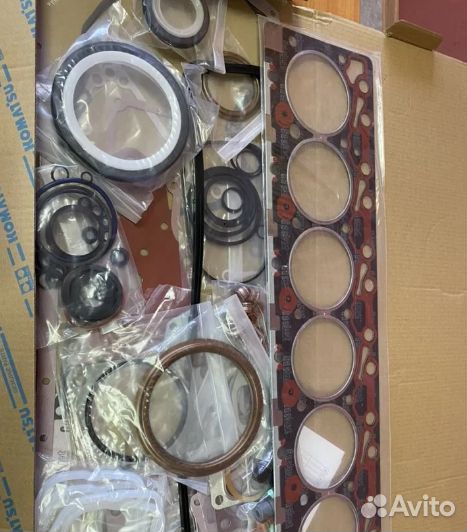 Ремкомплект двигателя komatsu S6D102E 6D102