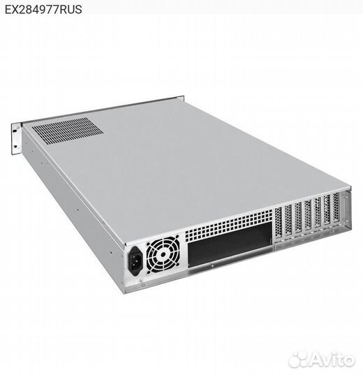Корпус Exegate Pro 2U650-08 Rack 500Вт чёрный 2U