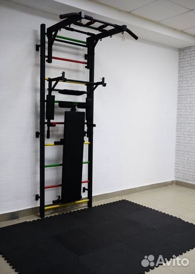 Шведская стенка 4в1 цветные перекладины