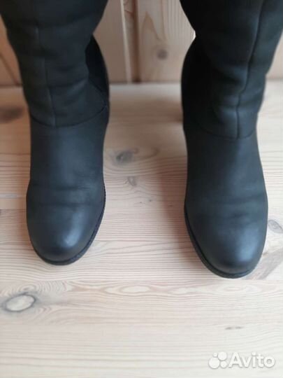 Сапоги женские еврозима/нубук/ р41.Б/у