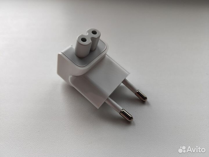 Адаптер Евровилка на блок питания Apple оригинал