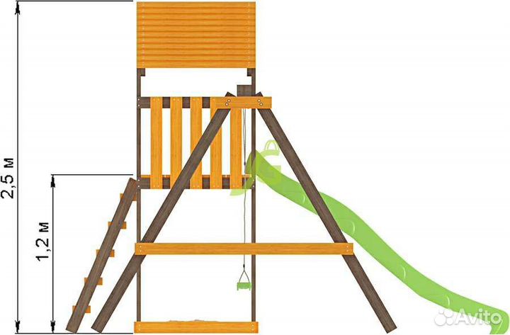 Детская площадка Игруня1 IgraGrad. Мы в Волгограде