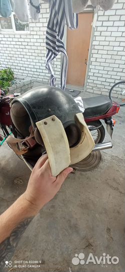 Кроссовый шлем СССР