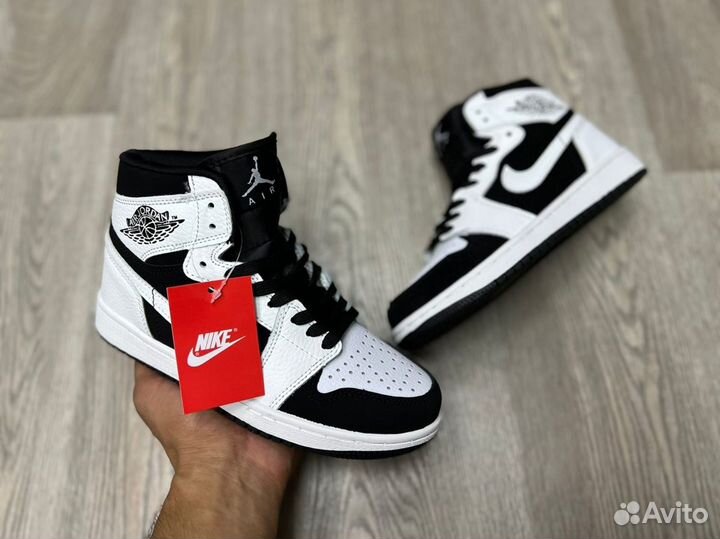 Кроссовки Air Jordan 1 Tuxedo (36-45)