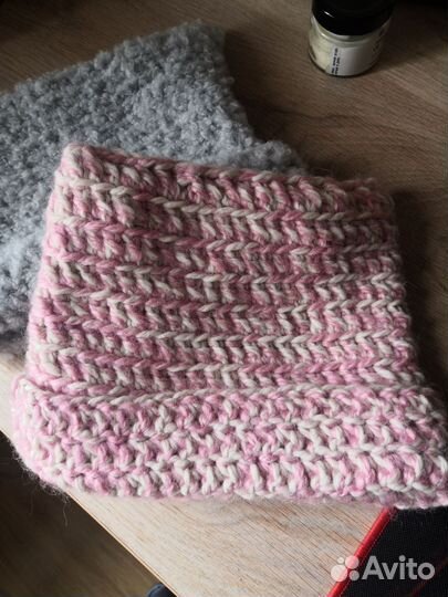 Шапка с ушами вязаная