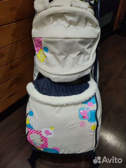 Детские санки коляска