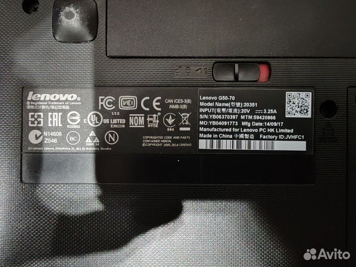 Lenovo g 50-70