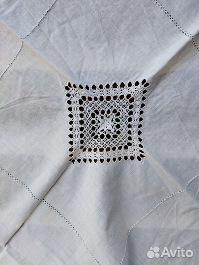 Старинная скатерть, винтаж