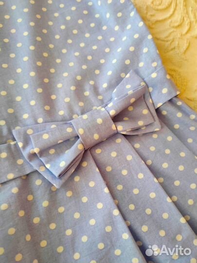 Платье (сарафан) летнее для девочки, рост около 14