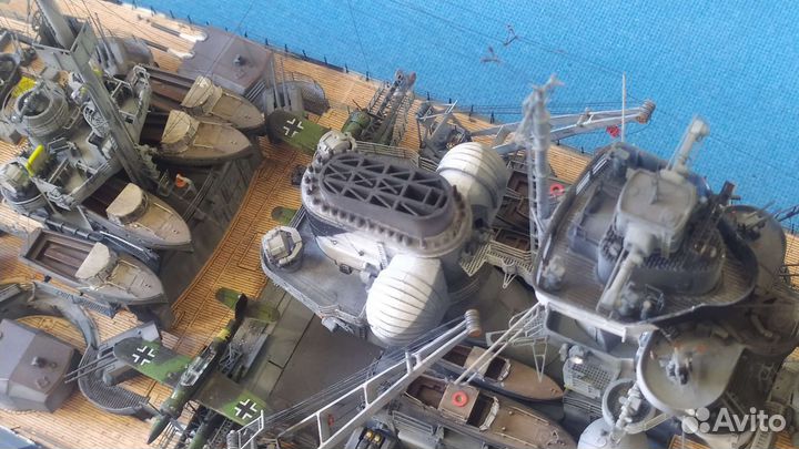 Линкор Bismarck (Бисмарк), 1/200