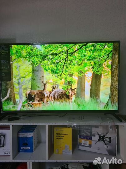 Новые прошитые Smart телевизоры (109см) (Беларусь)