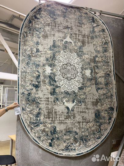 Ковер турецкий новый овальный
