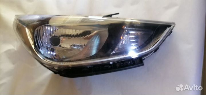 Фара на hyundai solaris ll. левая