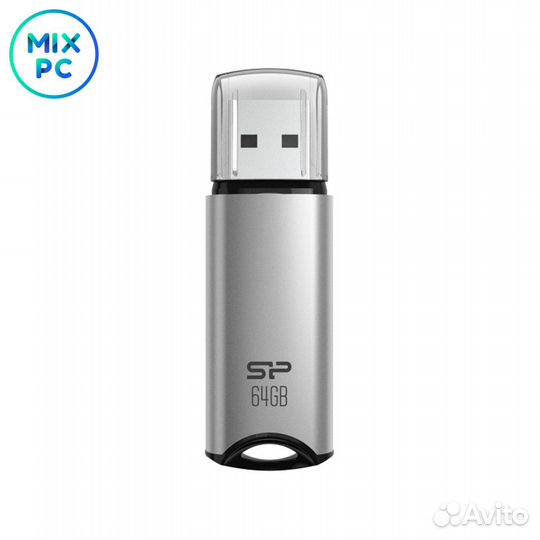 Флеш диск 64GB Silicon Power Marvel M02 USB 3.2