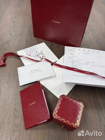 Кольцо cartier trinity classic