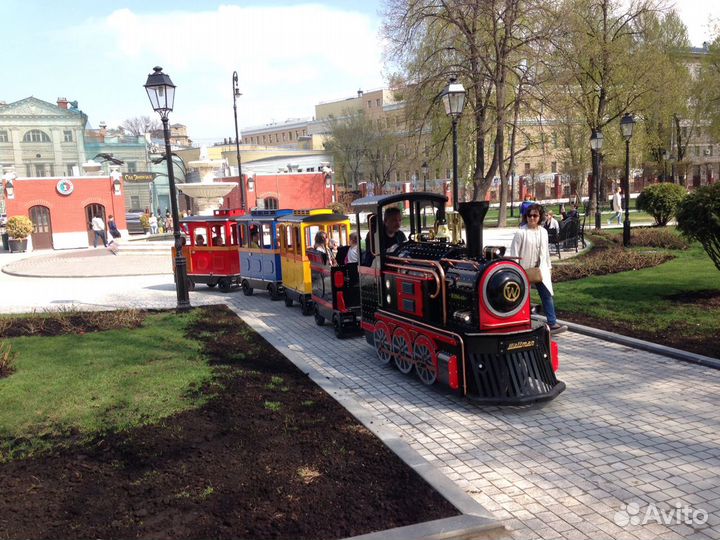 Аренда аттракциона паровозика Wattman на праздник