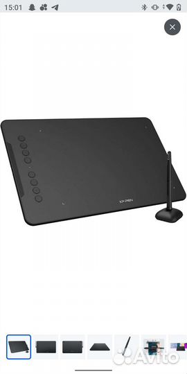 Графический планшет xp pen deco 01 v2