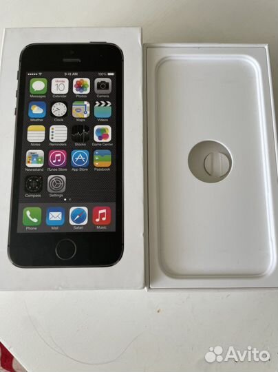 Коробка от iPhone 5s