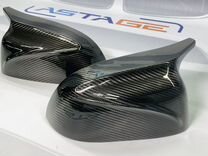Накладки зеркал BMW X3 G01 M стиль сухой карбон