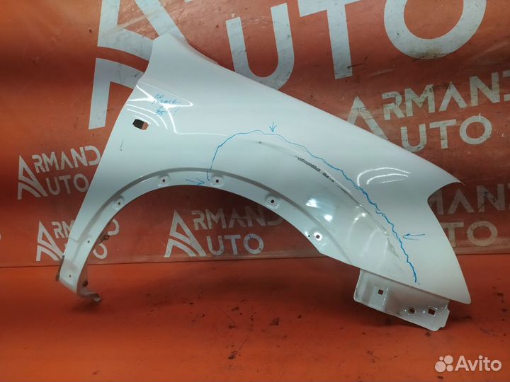 Крыло переднее правое Nissan Qashqai 1 J10