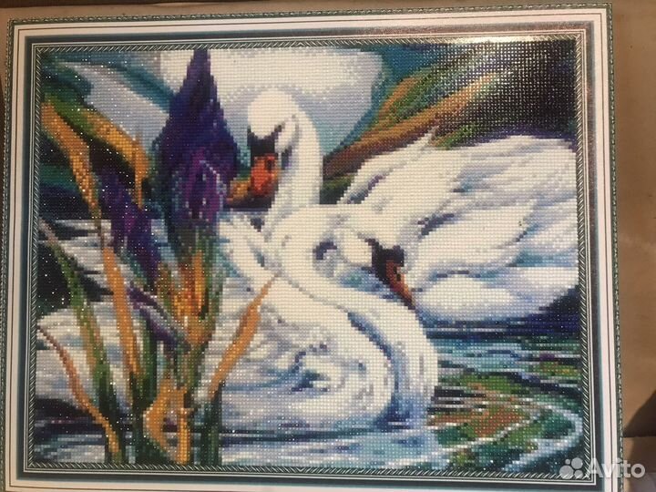 Алмазная мозаика картина 40 на 50 3000р