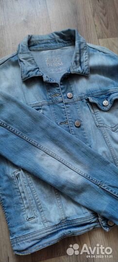 Джинсовая куртка zara