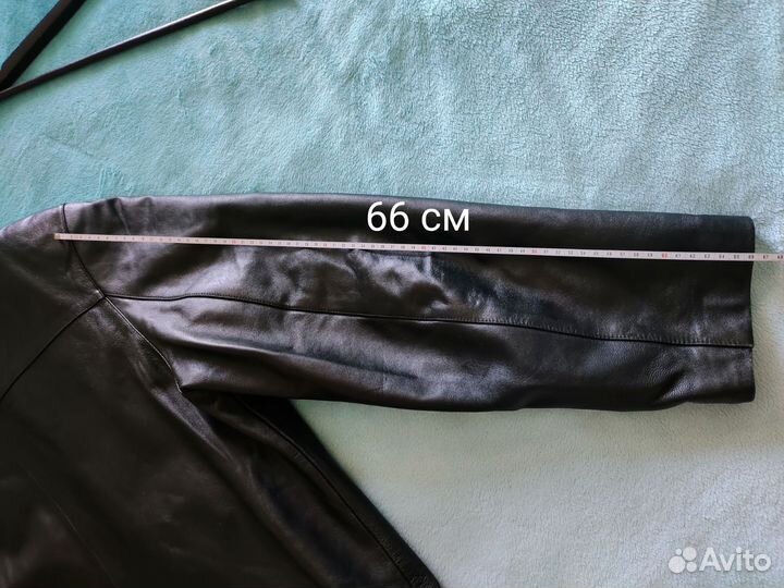 Кожаная куртка мужская демисезон + зимний подклад