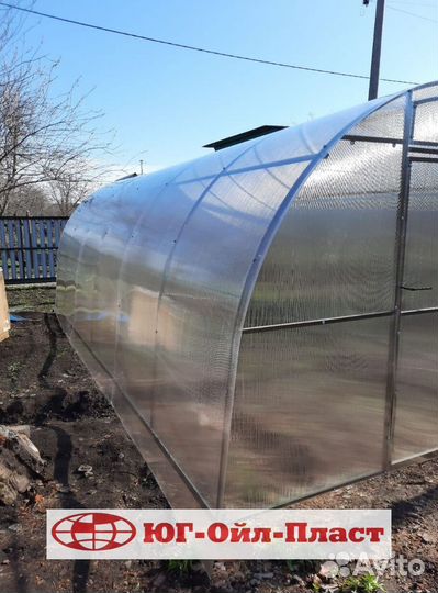 Теплица с установкой