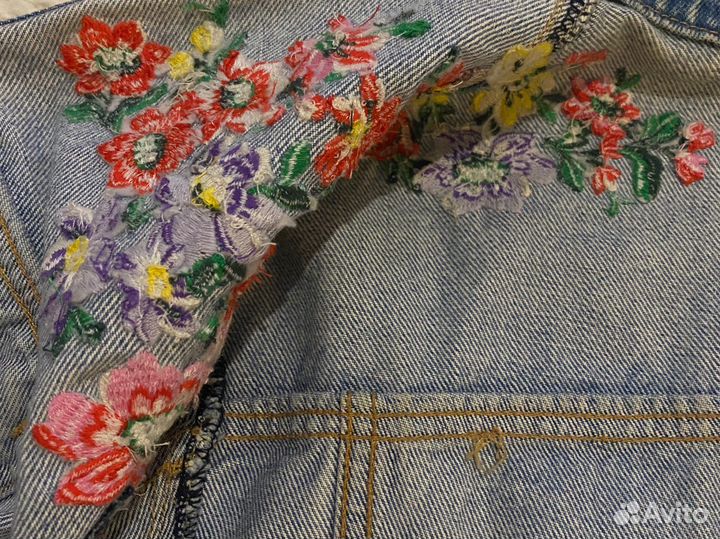 Джинсовая куртка levis оверсайз оригинал