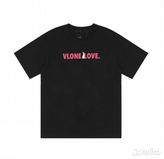 Футболка vlone love оверсайз