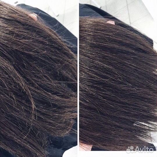 Полировка волос +подравнивание+уход маслами