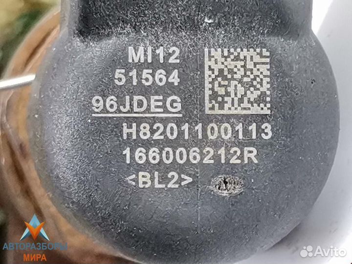 Форсунка Renault Megane 3 2013 166006212R