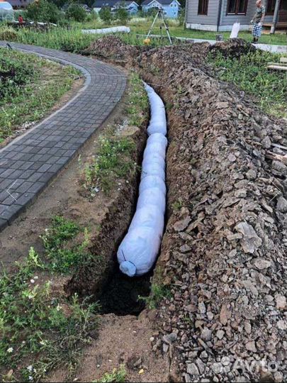 Абиссинская скважина чистка колодцев дренаж септик